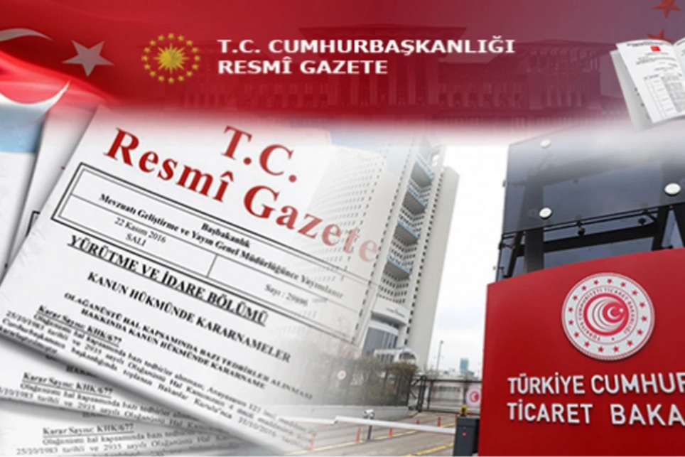 Ticaret'ten bazı eşyaların ithalatıyla ilgili gözetime iki ayrı tebliğ