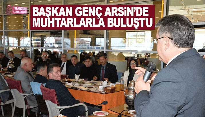 Başkan Genç, “Arsin'imizi çok daha güzel hale getireceğiz.