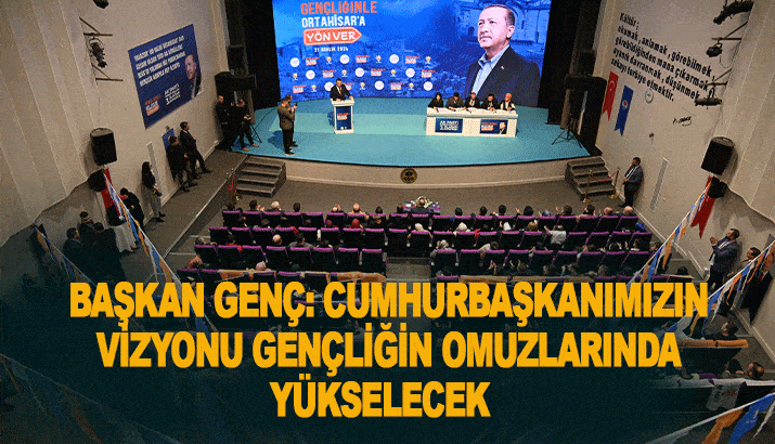 Başkan Genç: Cumhurbaşkanımızın vizyonu gençliğin omuzlarında yükselecek