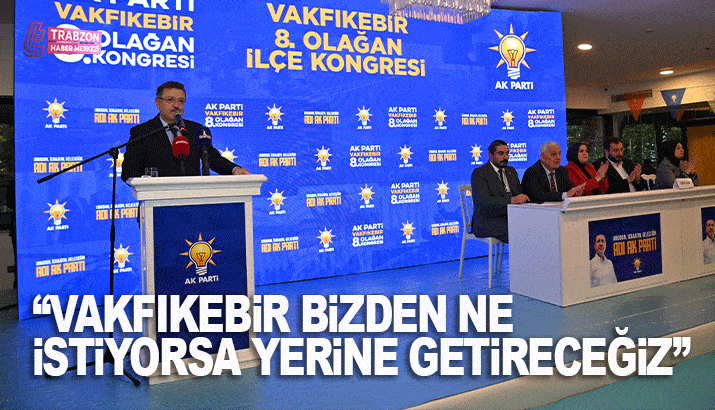 Başkan Genç: Vakfıkebir bizden ne istiyorsa yerine getireceğiz