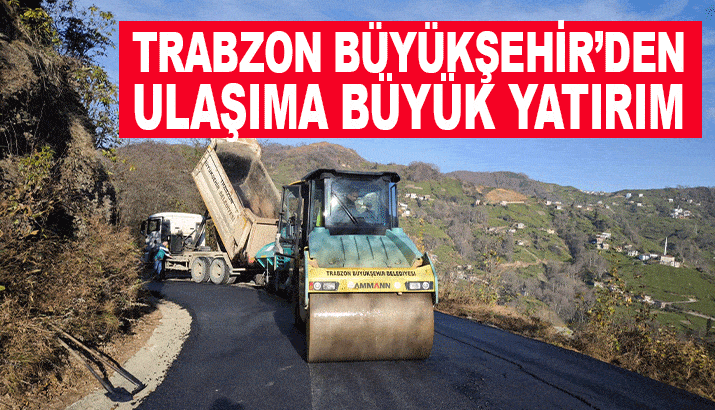 Büyükşehir’den ulaşıma büyük yatırım