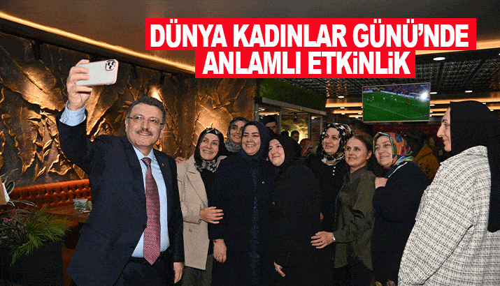 Dünya Kadınlar Günü’nde anlamlı etkinlik