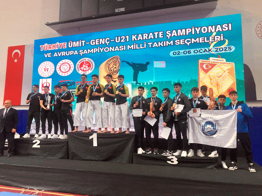 Ortahisar Belediyesi Karate Takımı, Ankara’dan 5 bronz madalyayla döndü