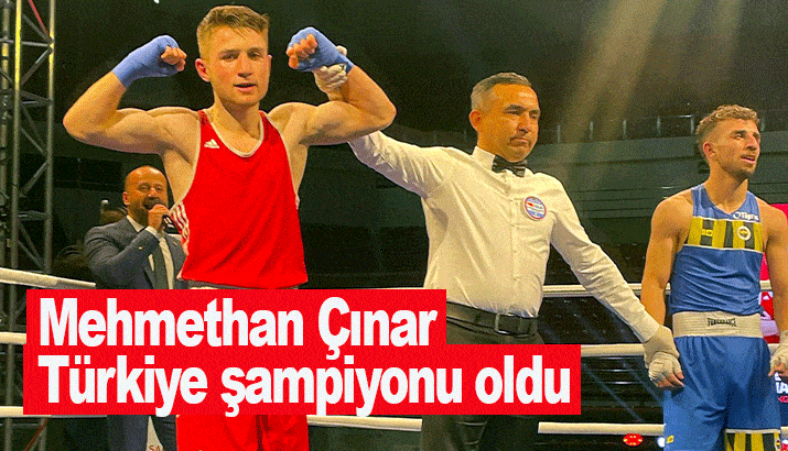 Ortahisar Belediyesi sporcusu Çınar, Türkiye şampiyonu oldu