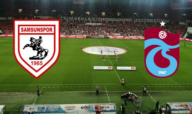 Samsunspor - Trabzonspor! İlk 11'ler