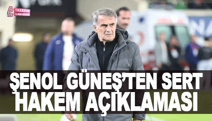 Şenol Güneş: Böyle bir sonucu beklemiyorduk