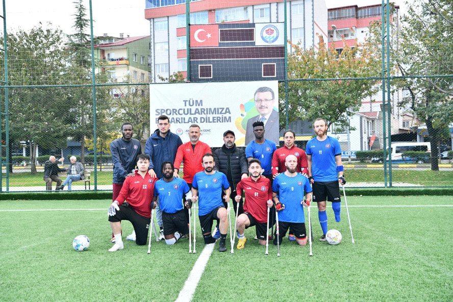 Trabzon Büyükşehir Ampute takımı şampiyonluk için hazır