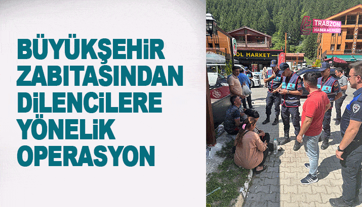Trabzon Büyükşehir Belediyesi Zabıtası Uzungöl'de!