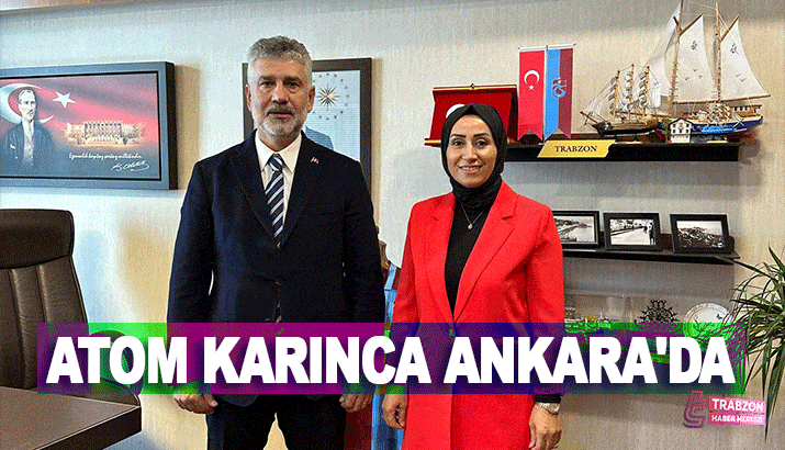 Trabzon Kadın Kolları Başkanı Ayfer Cihan Ankara'da