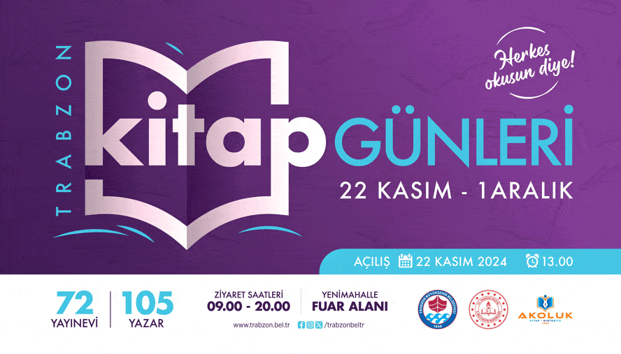 Trabzon Kitap Günleri Başlıyor