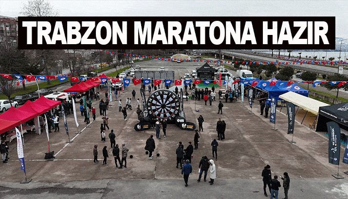 Trabzon maratona hazır!