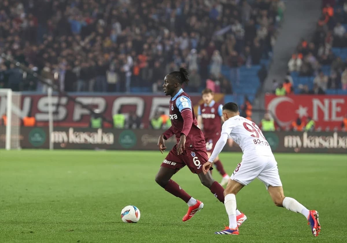 Trabzonspor evinde Hatayspor'a kaybetti