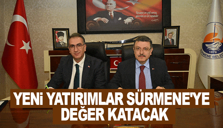 Yeni yatırımlar Sürmene'ye değer katacak!